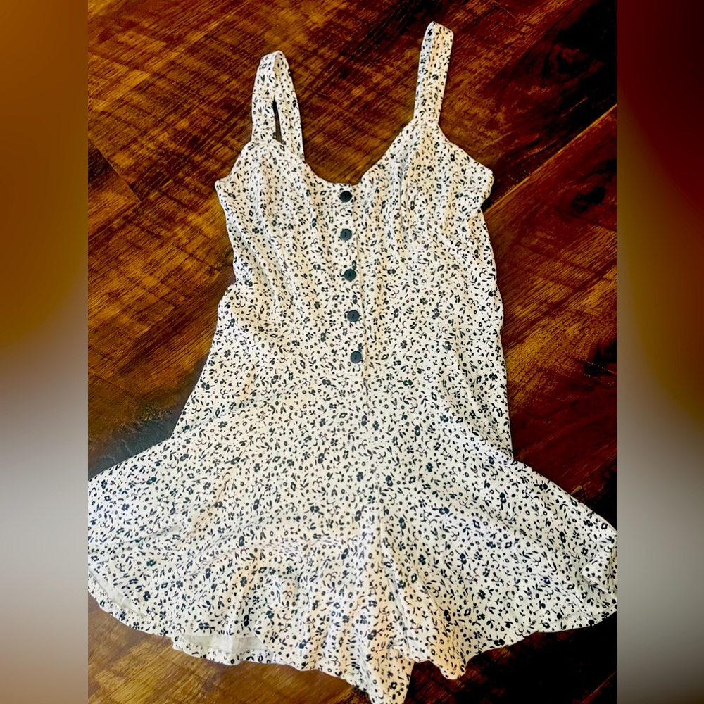 Black and White Romper